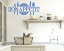 Bon Appetit Quotes Wall Decal Family Quotes Vinyl Art Stickers
